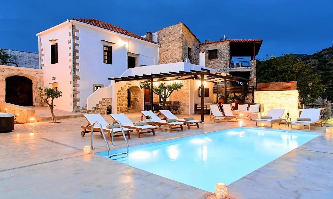 Villa Barozziana Private Heated Pool & Jacuzzi レティムノ